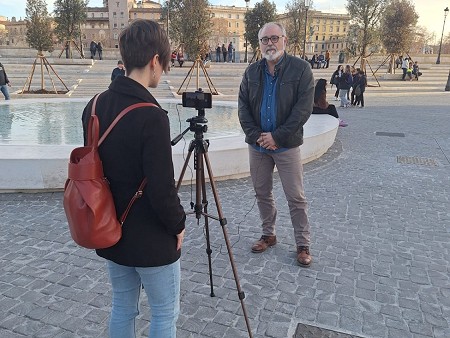 Entrevista TV local romana