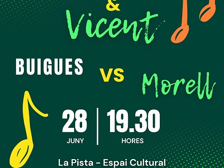 Concierto Vicent Buigues vs. Vicent Morell - Cor de Sant Bonaventura