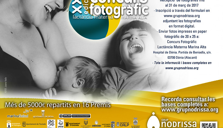 XXI Concurs Fotogràfic “Lactància Materna Marina Alta”