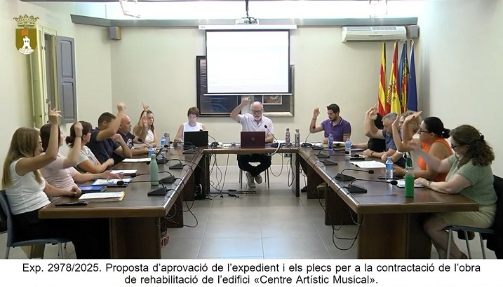 Acords aprovats al ple ordinari de setembre