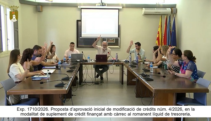 Acords aprovats al ple ordinari de juny