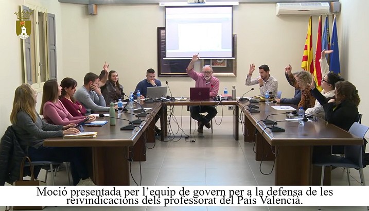 Acords aprovats al ple ordinari de març