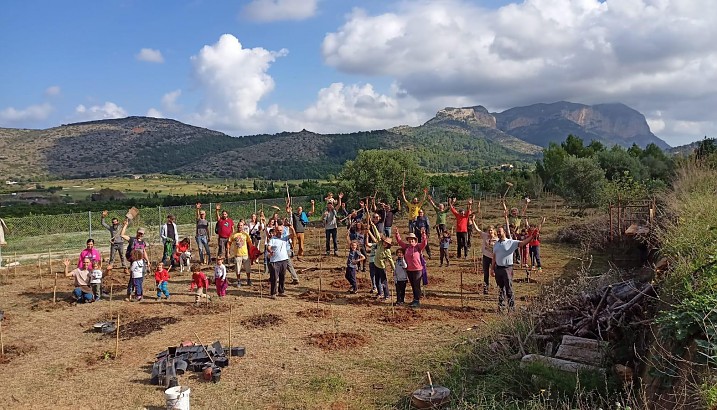 L'Ajuntament de Pedreguer col·labora amb FUNDEM en la restauració d'una àrea degradada per convertir-la en bosc mediterrani