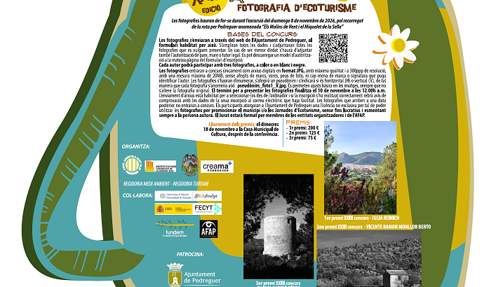 XXIV Concurso de fotografía de ecoturismo