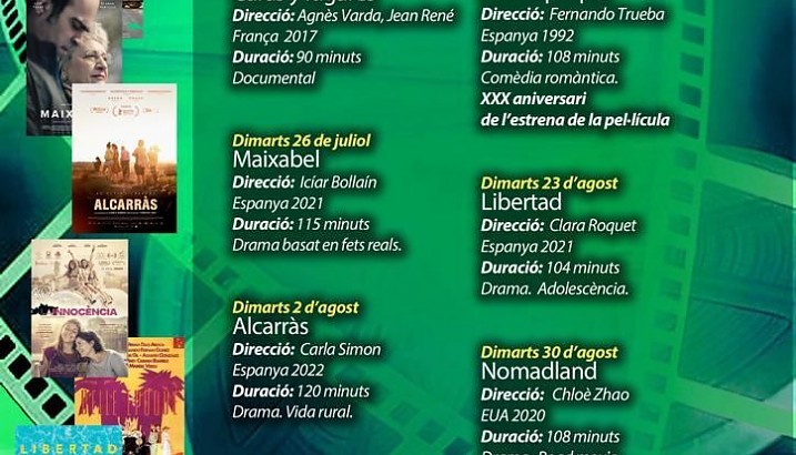 Edició especial de Cinema a la Fresca a Pedreguer