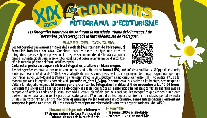 XIX Concurs de Fotografia d’Ecoturisme