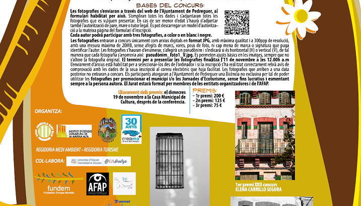 XXIII CONCURS DE FOTOGRAFIA D’ECOTURISME