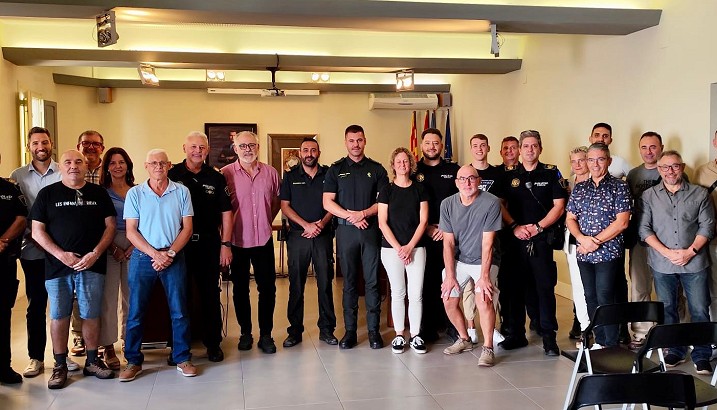 La policia local de Pedreguer celebra el dia dels seus patrons