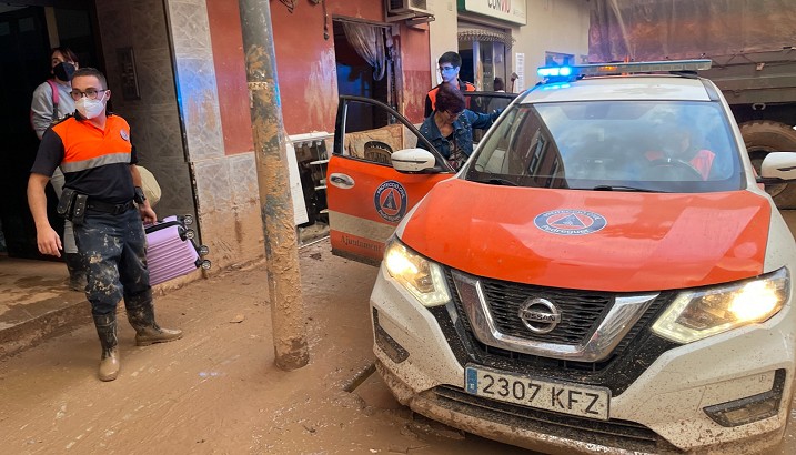 El Ministerio del Interior distinguirá a Protección Civil de Gata-Pedreguer por su ayuda durante la DANA