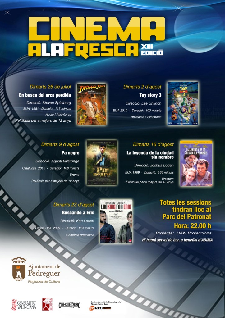 CINEMA A LA FRESCA ESTIU DE 2011